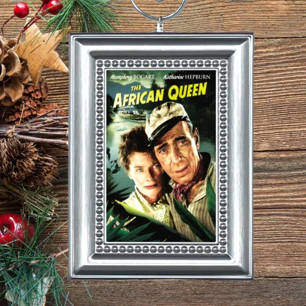 The‎ African Queen Katharine Hepburn Retro Nostalgic Christmas Tree Ornament